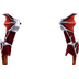 Red Spirit Gloves MU Online