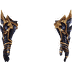 Black Origin Gloves MU Online