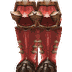 Crimson Skull Boots MU Online
