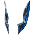 Blue Eye Illusion Knight Helmet MU Online