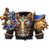 Manticore Light Wizard Armor MU Online