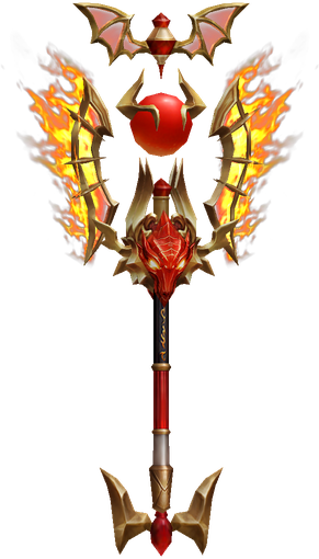 MU Online Apocalypse Wand render