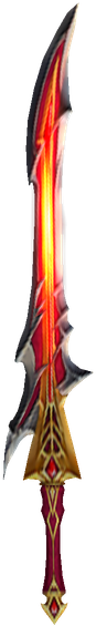 MU Online Blood Angel Blade render