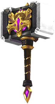 MU Online Dark Angel Hammer render