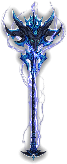 MU Online Lightning Staff for the Dark Wizard