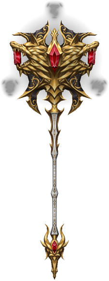 MU Online Temple Guard Wizard Staff for the Dark Wizard
