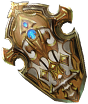 MU Online Holy Angel Mage Shield for the Lemuria Mage