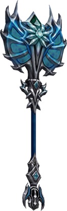 MU Online Blue Eye Rune Mace for the Rune Wizard
