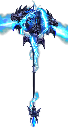 MU Online Lightning Rune Mace for the Rune Wizard