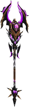 MU Online Silver Heart Rune Mace for the Rune Wizard