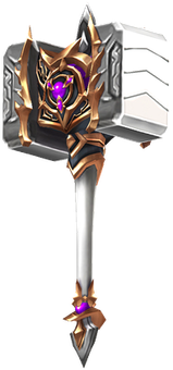 MU Online Silver Heart Hammer render