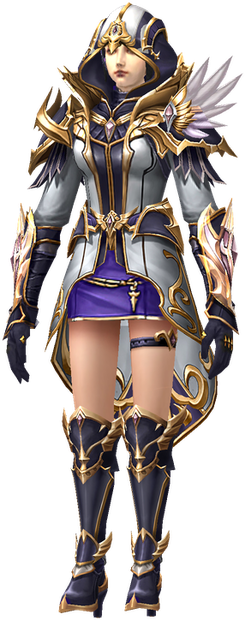 MU Online Summoner wearing the full Imperial set