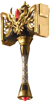 MU Online Temple Guard Hammer render