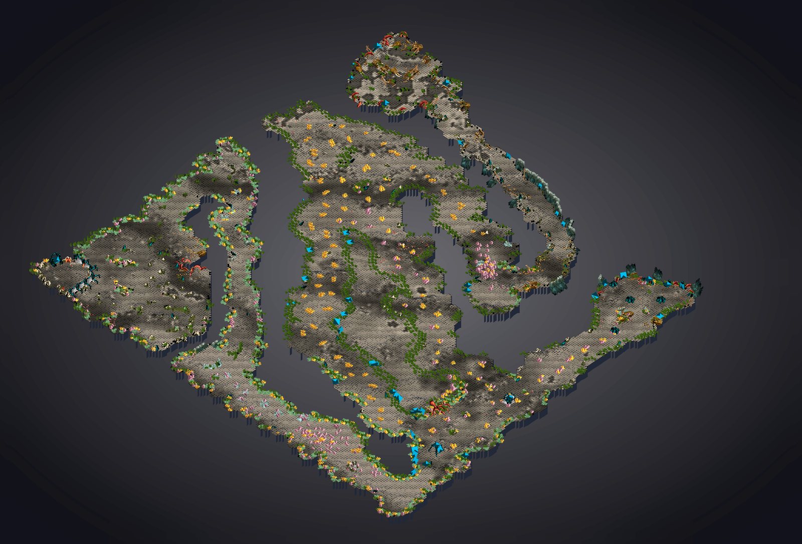 MU Online Atlans map