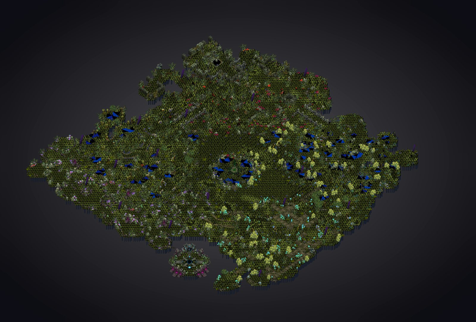 MU Online Swamp Of Darkness map