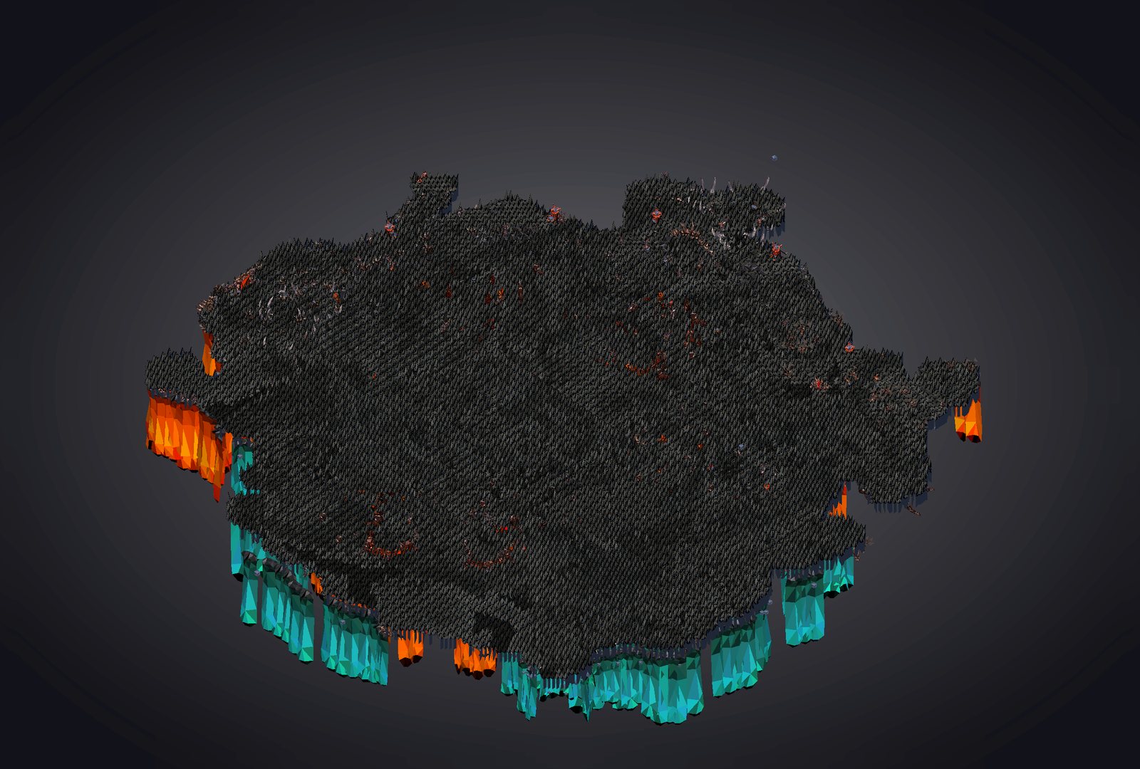 MU Online Urk Montain 1 map