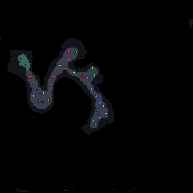 MU Online Balgass Barracks monster spawn map showing where every monster spawns