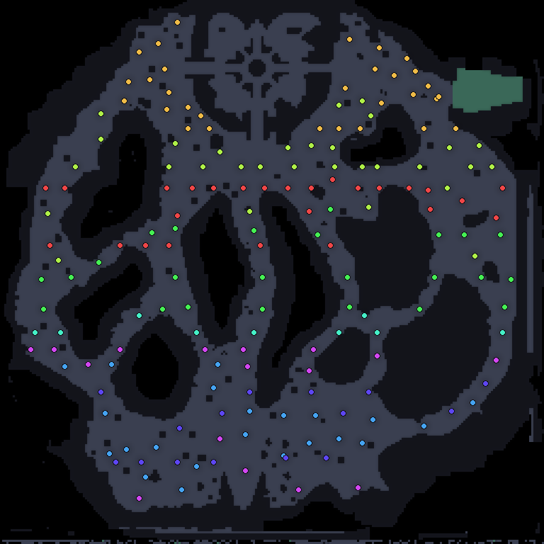 MU Online Crywolf monster spawn map showing where every monster spawns
