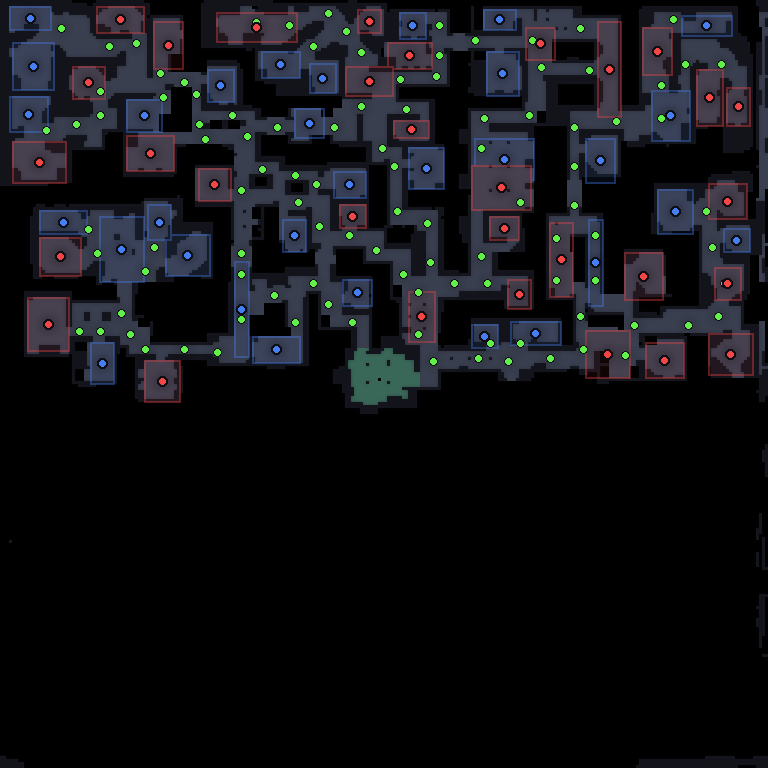 MU Online DeepDungeon 2 monster spawn map showing where every monster spawns