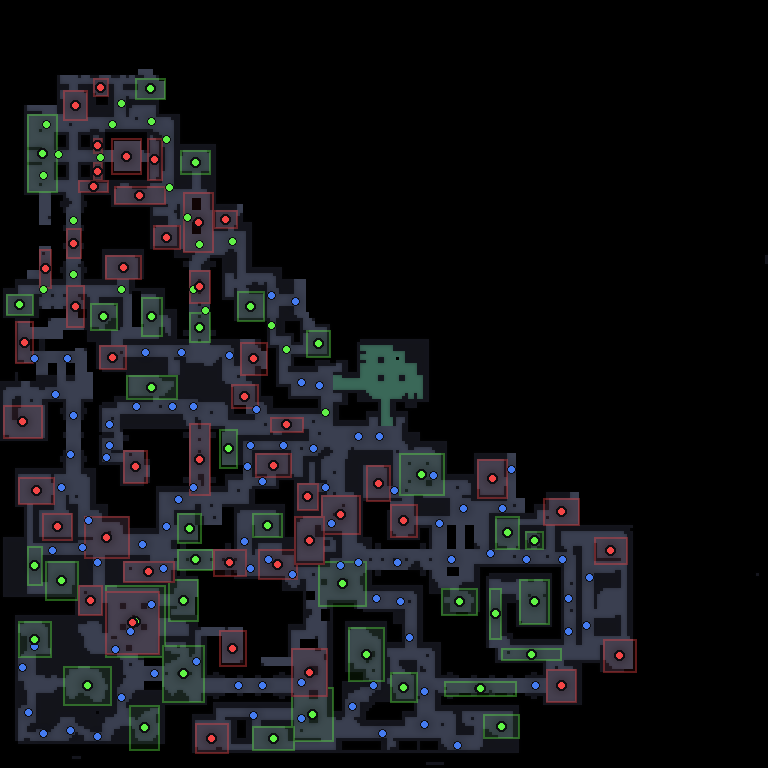 MU Online DeepDungeon 3 monster spawn map showing where every monster spawns