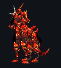 MU Online Balrog monster rotating 3D view