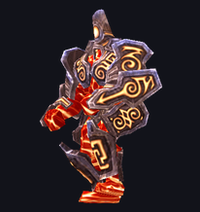 MU Online Bloody Golem monster rotating 3D view