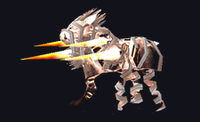 MU Online Bloody wolf monster rotating 3D view