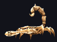 MU Online Bone Scorpion monster rotating 3D view