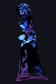 MU Online Cursed Wizard monster rotating 3D view