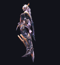MU Online Dark Elf (Trainee Soldier) monster rotating 3D view