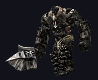 MU Online Dark Giant monster rotating 3D view