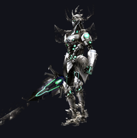 MU Online Dark Iron Knight monster rotating 3D view