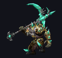 MU Online Dead Digger monster rotating 3D view