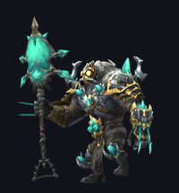 MU Online Dead Shoveler monster rotating 3D view