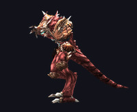 MU Online Elemental Knight monster rotating 3D view