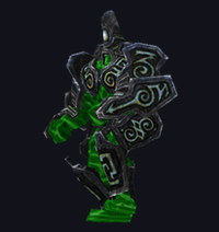 MU Online (Elite) Ashy Golem monster rotating 3D view