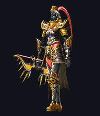 MU Online Ferea Archer monster rotating 3D view