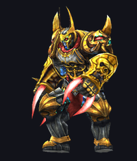 MU Online Ferea Fighter monster rotating 3D view