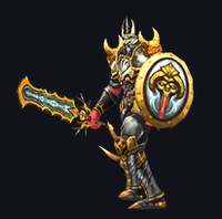 MU Online Ferea Knight monster rotating 3D view