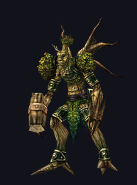 MU Online Forest Orc monster rotating 3D view