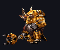 MU Online Genocider Warrior monster rotating 3D view