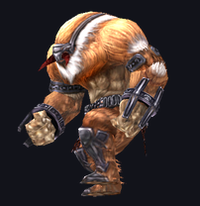 MU Online Grizzly monster rotating 3D view