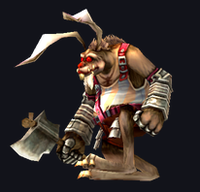 MU Online Hideous Rabbit monster rotating 3D view