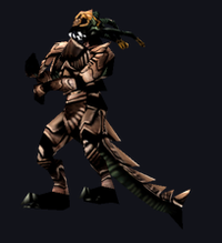 MU Online Lizard King monster rotating 3D view