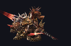 MU Online Lord Silvester monster rotating 3D view