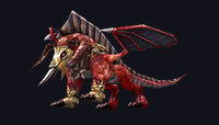 MU Online Nars Elemental Beast monster rotating 3D view