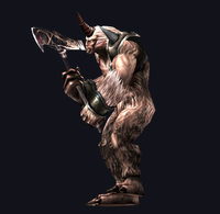 MU Online Orcus monster rotating 3D view