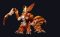 MU Online Queen Bee monster rotating 3D view