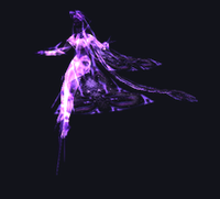 MU Online Queen Rainier monster rotating 3D view