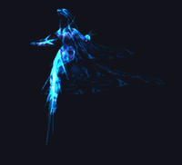 MU Online Red Queen Rainier monster rotating 3D view